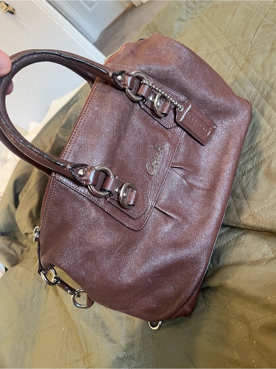 Coach Handbags - Coach Ashley  Leather Satchel Bag (See Description!)